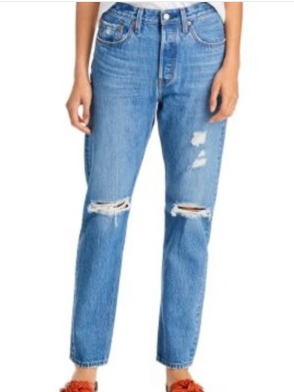 Levi’s 501 Distressed Women's Jeans